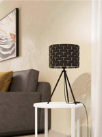 Tischlampe Tischleuchte Lampe Leuchte Schwarz Golden Eglo 99526