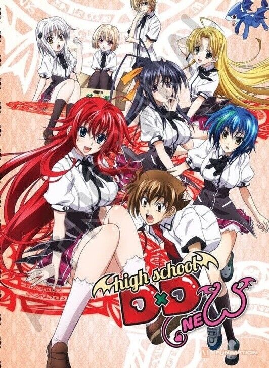 High School DXD Season 1-4 Complete Collection DVD (Anime