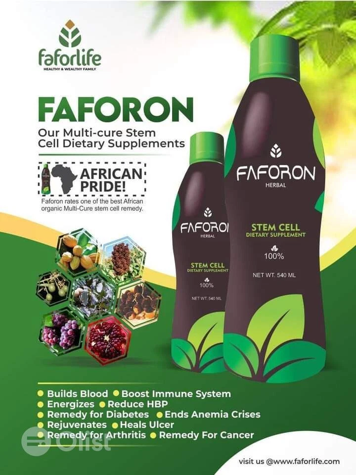 FAFORON- Herbal Multi -Cure Stem Cell Dietary Supplements And Immune - 540ml