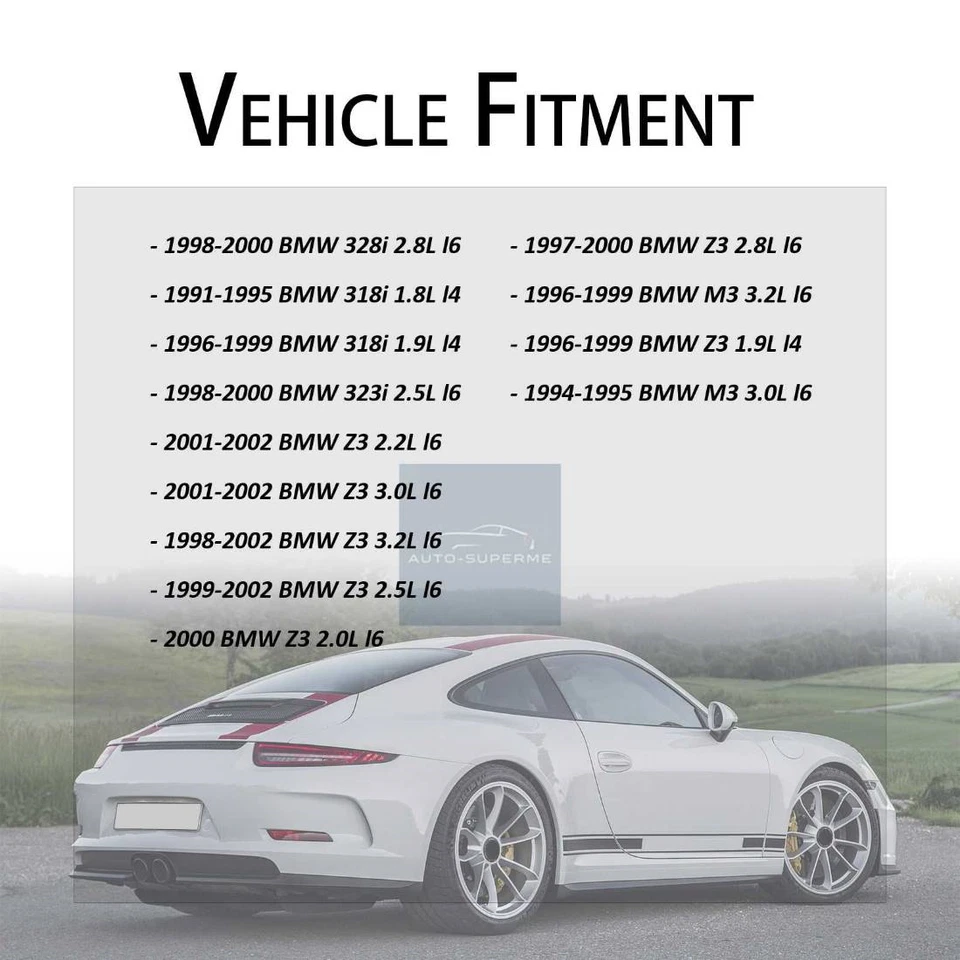 Para BMW M3 1994-1995 3,0 L Delphi 2x Extremo de barra de dirección interior delantera Foto 2 de 3