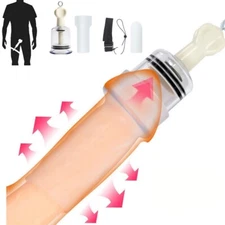 Super Penis Enlargement Extender Vacuum Stretcher Pump Hanger Bigger Enhancement