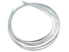 5pcs White Guitar Binding Purfling Strips ABS Binding Strip 1650 5 1.5mm