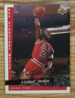 Michael Jordan 93 94 UPPER DECK NBA SIGNATURE MOVES HANGTIME