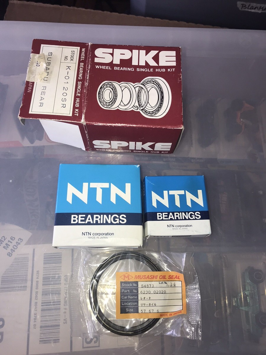 NTN Corporation Wheel Bearing 4T-30206 & 4T 30204 Spike Single Hub