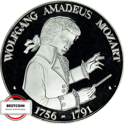 BRD Wolfgang Amadeus Mozart von 1991 in PP 150896 | eBay
