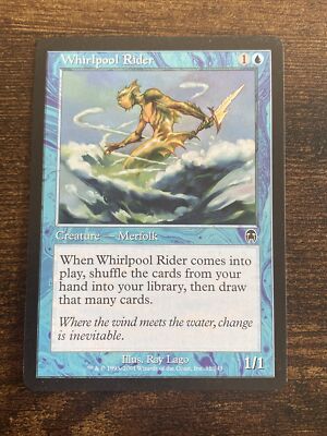 Whirlpool Rider Apocalypse 35/143 MTG Magic The Gathering L2219* | eBay