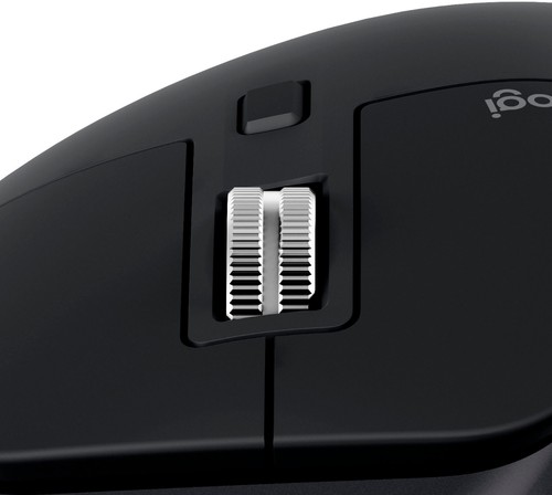 Logitech MX Master 3S Wireless Laser Mouse Ultrafast Scrolling Black 910 006556 - Afbeelding 4 van 5