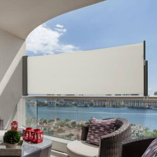 Retractable Side Awning Balcony Patio Sunshade Privacy Screen Porch Canopies 3M