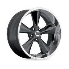 18 inch 18x8 Boyd Coddington JUNKYARD DOG Gunmetal wheels rims 5x4.5 5x114.3 +0