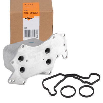 NRF Ölkühler + Dichtung für AUDI A4 B8 A5 8T A6 C6 Q5 8RB Q7 TOUAREG 2.7-3.0 TDI