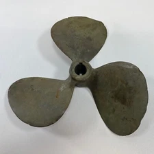 Vintage 12” Brass Boat Propeller 5.75 lbs Dyna-Jet 13RH12