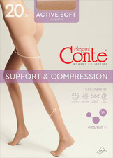 Tights Conte Active Soft 20 Den - Shaping Sup...