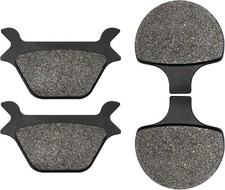 Front  Rear Brake Pads for Harley Davidson Softail, Heritage Softail, Fatboy, H