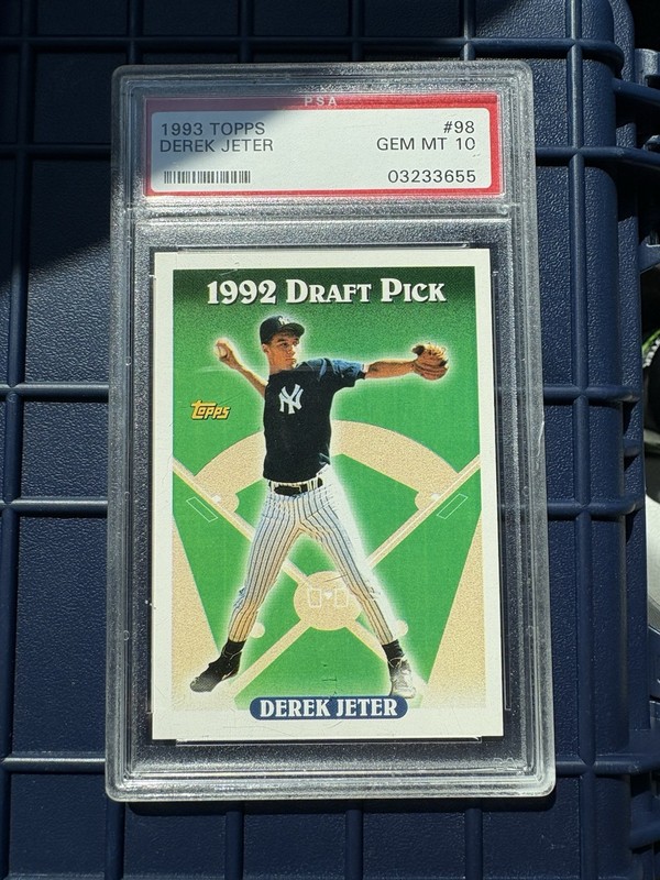 1993 Topps - Derek Jeter #98 (RC) PSA 10 Yankees HOF