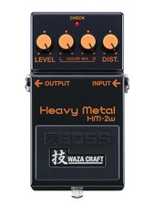 Boss HM-2W Waza Craft Heavy Metal Distortion Guitar Effects Pedal
