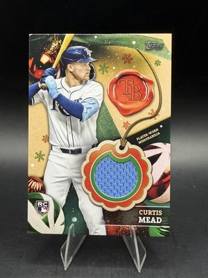 2024 Topps Holiday - Relics Curtis Mead #RC-CME (MEM, RC)