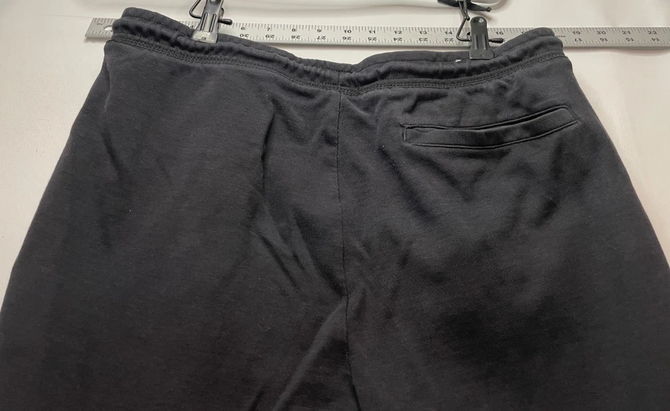 Apt. 9 calças de moletom masculinas médias 31 x 30 flex jogger cordão algemado preto - Imagem 4 de 4