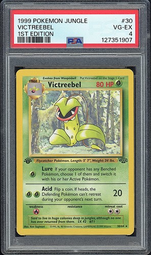 Victreebel (1st Edition) graded PSA 4 for sale on eBay