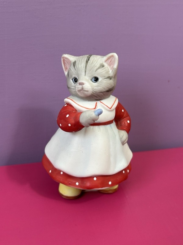 Vintage Kitty Cucumber 1989 Missy “Teacher’s Pet” 3.5x2.25”