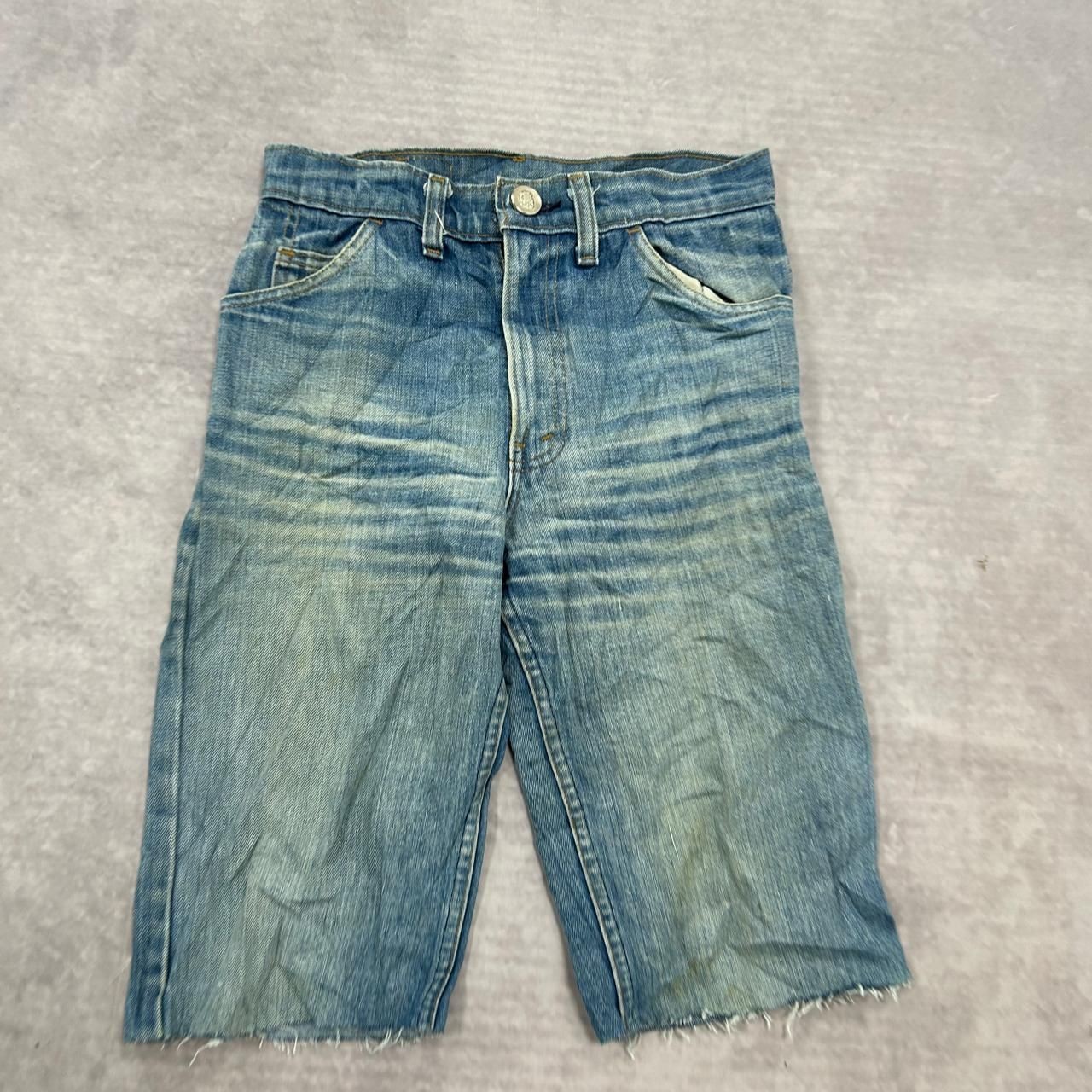 Levi's Shorts Cut Off Denim Jort Shorts Men's 27 thumbnail 2