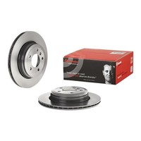 2X Brembo Bremsscheiben 320Mm InnenbelÜFtet Hinten Passend FÜR BMW 5 6