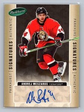 2005-06 Parkhurst - Signatures Andrej Meszaros #AM (AU, RC)