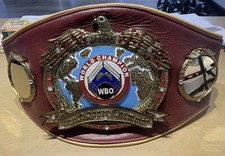 WBO World Super Champion Custom Made Replica Belt 6MM Die-cast