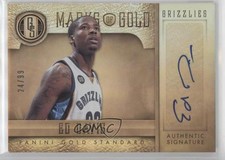2012-13 Panini Gold Standard Marks of Gold 24/99 Ed Davis #38 Auto 0o9