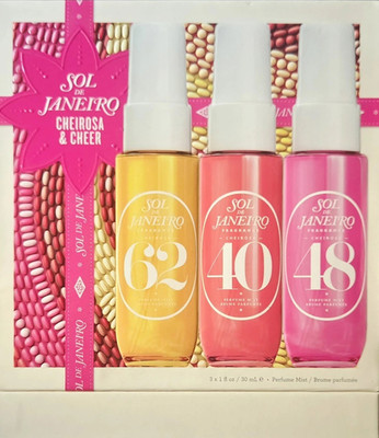 Sol De Janeiro 3 Pc Gift Set Cheirosa & Cheer 62 40 48 Spray Mini Travel Size