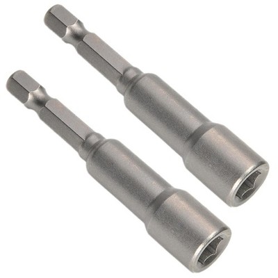 Utoolmart 1/4'' Quick-Change Hex Shank 7mm Nut Setter Driver Drill 7mm, 2pcs 