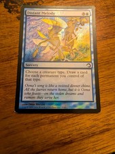 Distant Melody -Foil MTG Morningtide NM