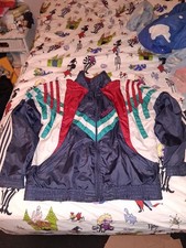 Vintage 80's Adidas Nylon Jacket Look At Measurements