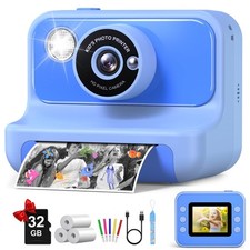 Kids Camera Instant Print, Christmas Birthday Gifts for Girls and Boys, Kids ...