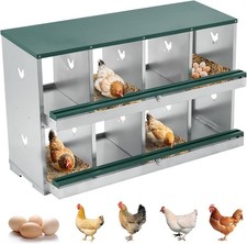 Compartments Chicken Nesting Boxes Poultry Nesting Box Egg Laying Boxes for Hen