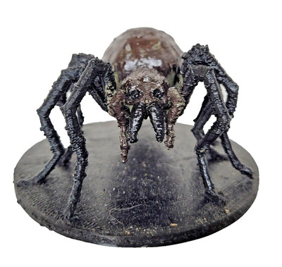 Huge Painted Spider Mini for Fantasy Tabletop Game - Unbranded