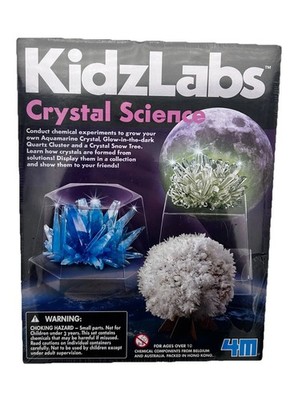 KidzLabs Crystal Science Kit   Grow Your Own Crystals STEM Chemistry Experiment
