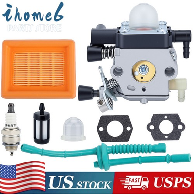 #ad Carburetor Carb For Stihl MM55 MM55C Zama C1Q S202A Tiller Trimmer 4601 120 0600 $11.69