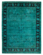 Traditional Hand-knotted Wool Oriental Carpet 9'0" x 11'10" Area Rug