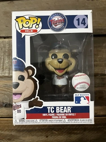 Funko POP MLB Mascots #14 TC Bear Minnesota Twins Baseball