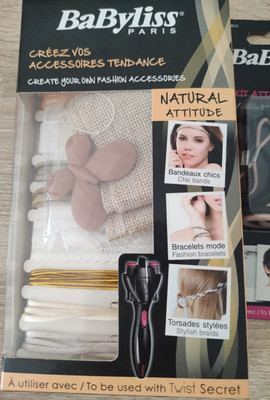 BaByliss Abteilklammern & Styling-Accessoires, Blume, Textil, Mehrfarbig