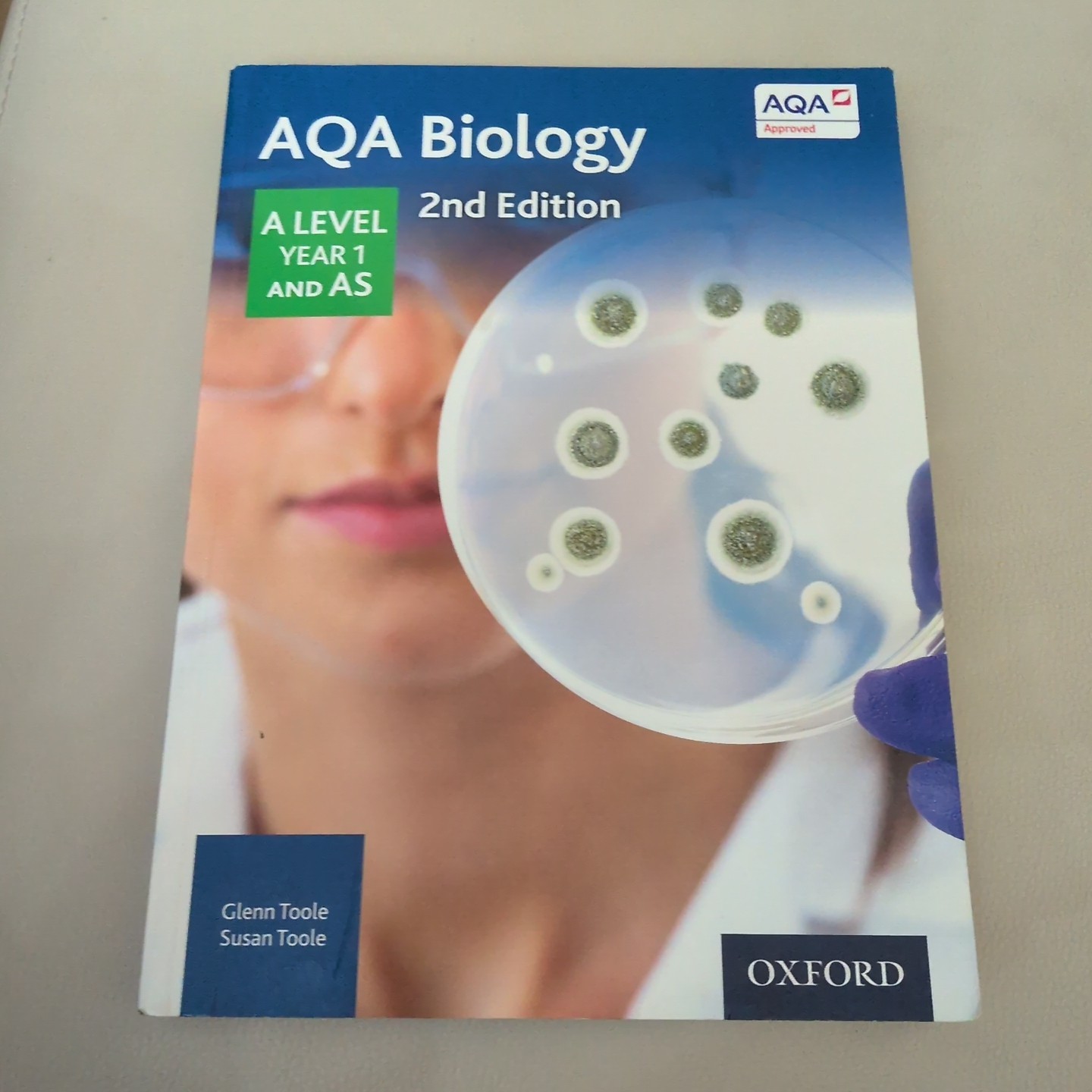 AQA Biology: A Level Year 1 and AS (AQ..., Toole, Susan