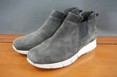 La Canadienne Baron Shoes Womens 11 Gray Suede Slip On Chelsea Bootie Canada