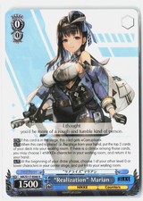 "Realization" Marian NIK/S117-E088 R GODDESS OF VICTORY: NIKKE Weiss Schwarz NM