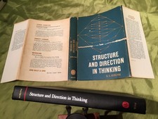 STRUCTURE AND DIRECTION IN THINKING Berlyne JOHN WILEY & SONS 1965 1st U.S. HB