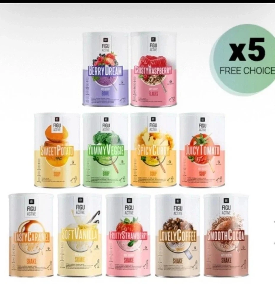 💚 5x LR Figu Active 💚 5 Dosen Freie Auswahl 💚 *Top Angebot* Body Mission NEU - Bild 1 von 1