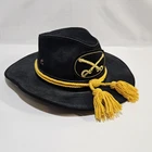 Civil War Calvary Hardee Hat Crossed Sabers - Reenactment - Henschel Hat Co USA