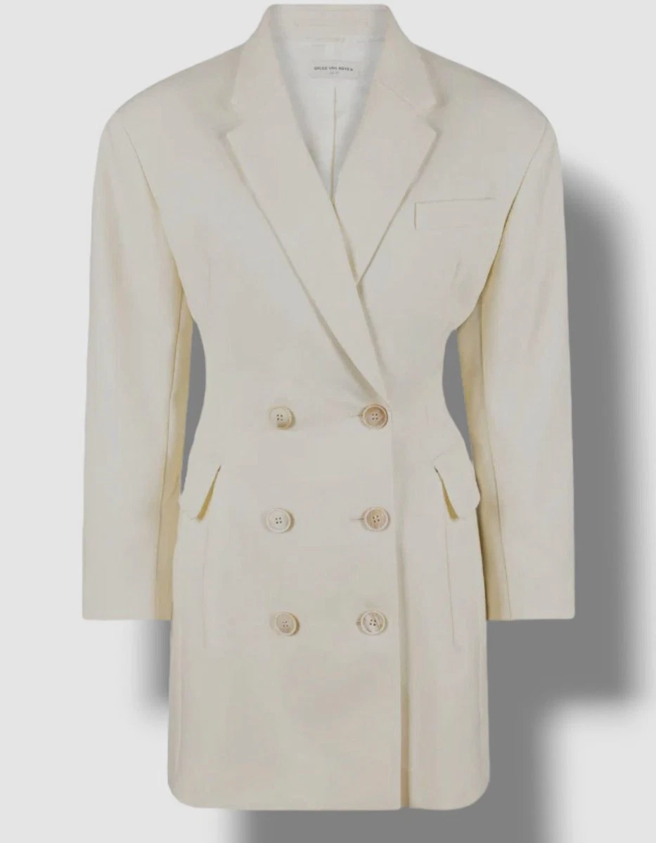 Dries van noten double breasted blazer sale