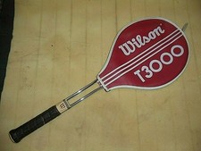 Old Vintage Wilson T3000 Tennis Racquet Cover nice Racket