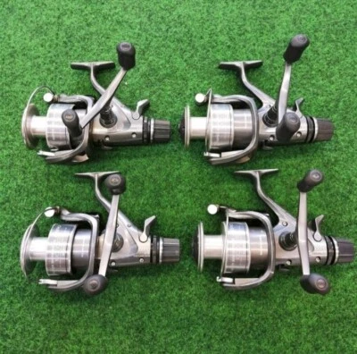 4× Shimano Super Baitrunner Aero 10000XTE Carp Karpfen Angeln Freilaufrollen TOP - Bild 1 von 4