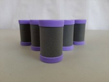 6 Replacement Hot Rollers Jumbo Purple from CONAIR More Big Curls CHV12N CHV12P